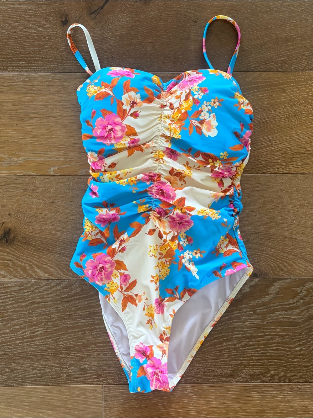 NWT Floral One-Piece Swimsuit
